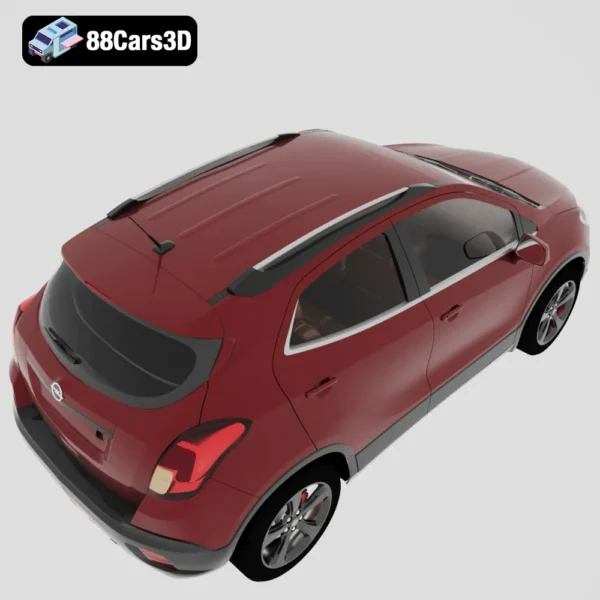Opel_Mokka_2013-005 Opel Mokka 2013 3D Model Compact SUV for Rendering Simulation & Game Use