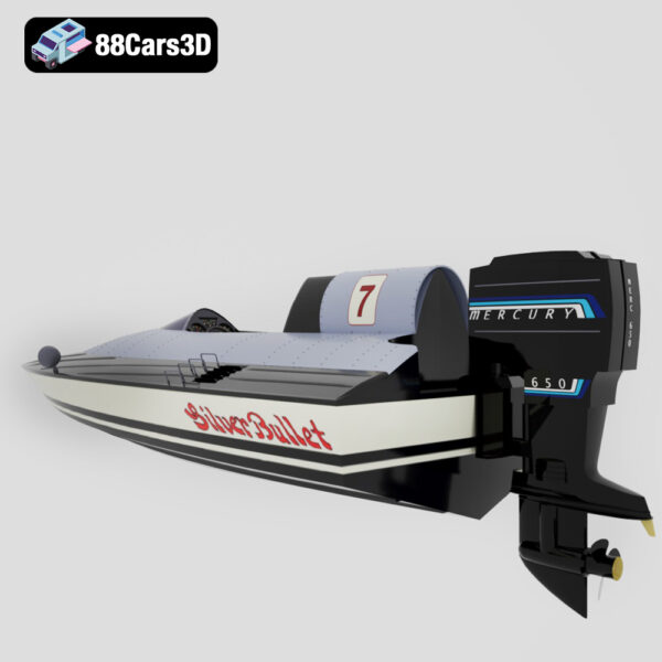 Outracer 3D Model Futuristic Racing Vehicle