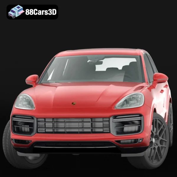 Porsche Cayenne 2018 3D Model  Luxury SUV for Rendering