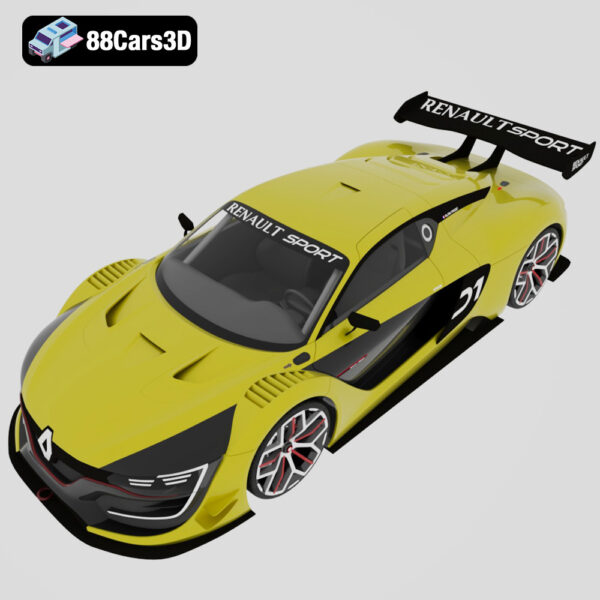 Renault_Sport_RS01_2015-004 Renault Sport RS01 2015 3D Model Carbon Monocoque One Make Race Car