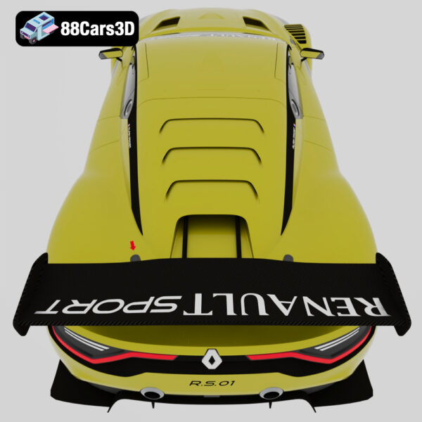 Renault_Sport_RS01_2015-006 Renault Sport RS01 2015 3D Model Carbon Monocoque One Make Race Car