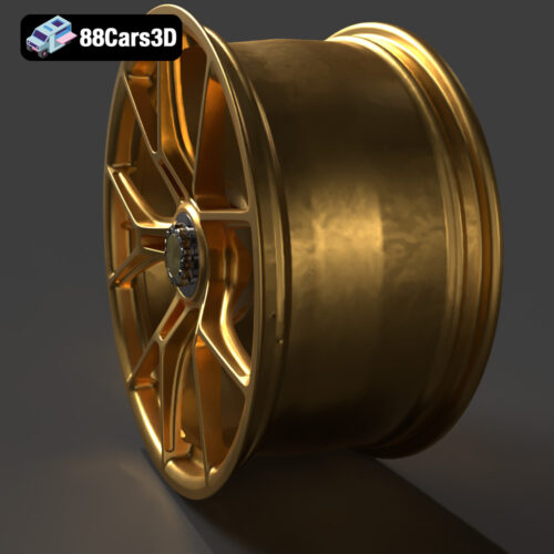 Rim V05 BBS FI R Center Lock Rim 3D Model Lightweight Forged Performance Wheel High Poly