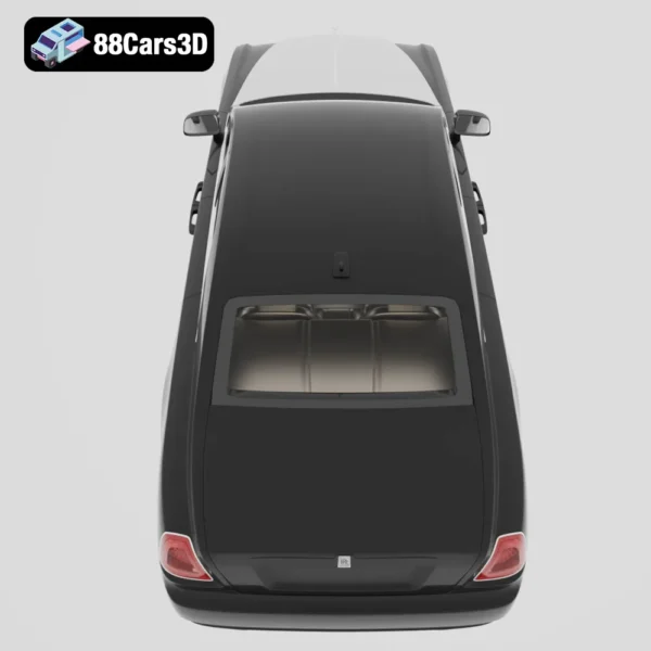 Rolls Royce Ghost 3D Model Luxury Sedan for Rendering Simulation & Game Use