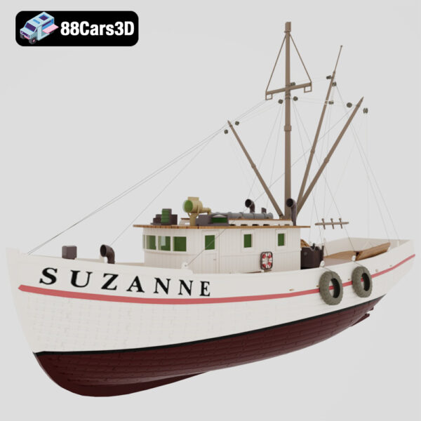 Shrimp 3D Model Photoreal Crustacean