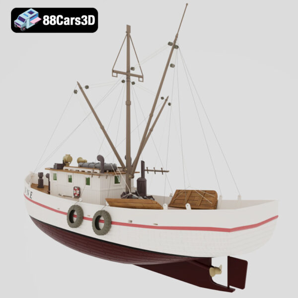 Shrimp 3D Model Photoreal Crustacean