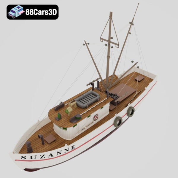 Shrimp 3D Model Photoreal Crustacean