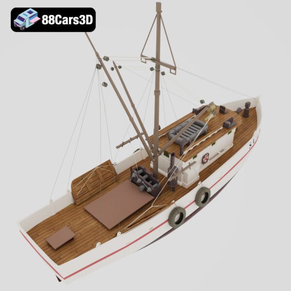 Shrimp 3D Model Photoreal Crustacean