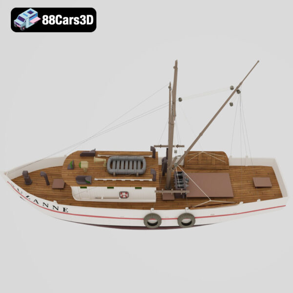 Shrimp 3D Model Photoreal Crustacean