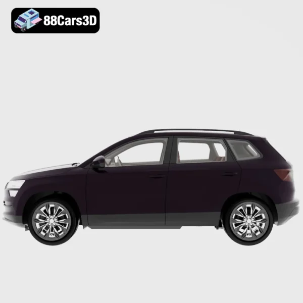 Skoda Karoq 2018 3D Model  Compact SUV