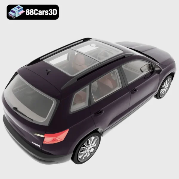 Skoda Karoq 2018 3D Model  Compact SUV