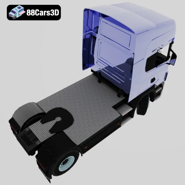 Scania R series Swift 3D Model  Heavy Duty Truck