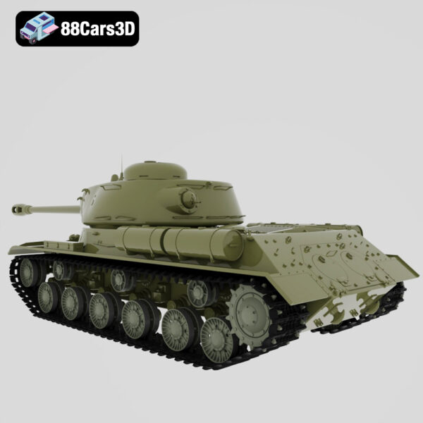 Tekhnika-2-777-003 IS 3 Iosif Stalin 3 Heavy Tank 3D Model Late War Soviet Armor