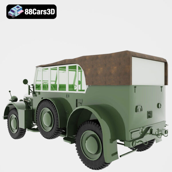 Tekhnika-nemetskii-horch-77-279-003 German Horch 77 Kfz 11 3D Model WWII Off Road Staff Car