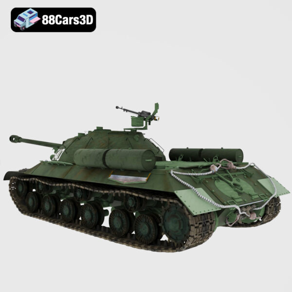 Tekhnika-stalin-js-3-293-815-003 Soviet IS 3 Heavy Tank 3D Model Pike Nose Armor Icon