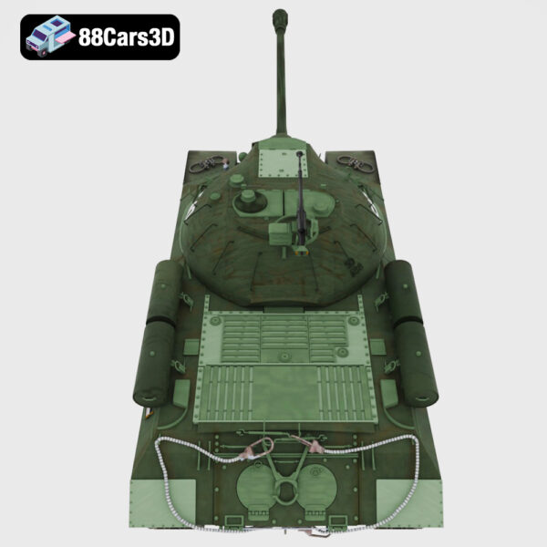 Tekhnika-stalin-js-3-293-815-006 Soviet IS 3 Heavy Tank 3D Model Pike Nose Armor Icon