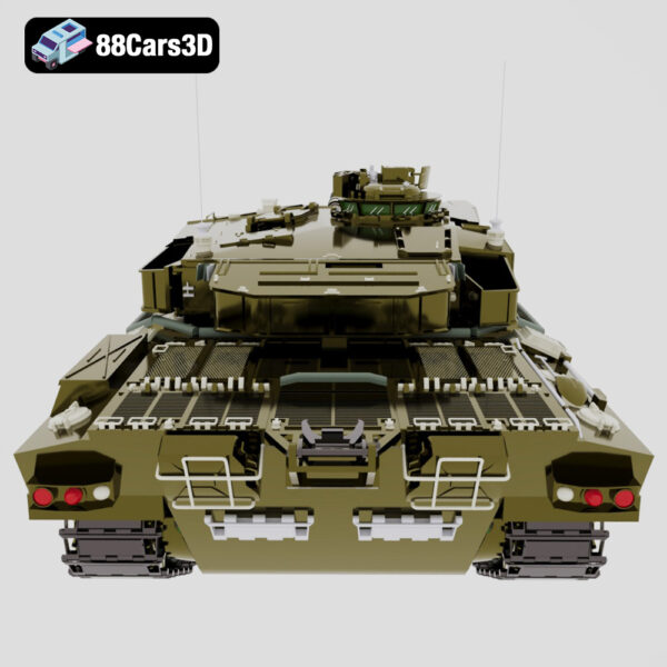 Tekhnika-tank-challenger-167-714-006 Challenger Main Battle Tank 3D Model Modern British Armor
