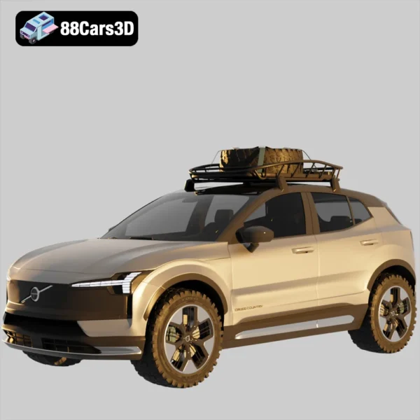 Volvo EX30 Cross Country 3D Model  Electric Crossover SUV