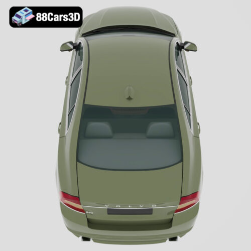 Volvo-S80-2011-006 Volvo S80 2011 3D Model Executive Luxury Sedan