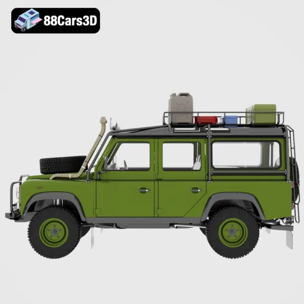 Land Rover Expedition 2012 3D Model  Off Road Adventure SUV