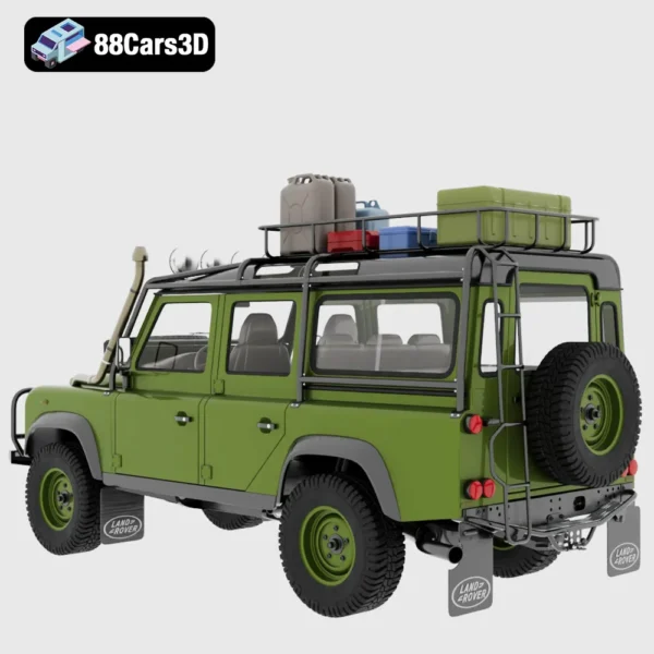 Land Rover Expedition 2012 3D Model  Off Road Adventure SUV
