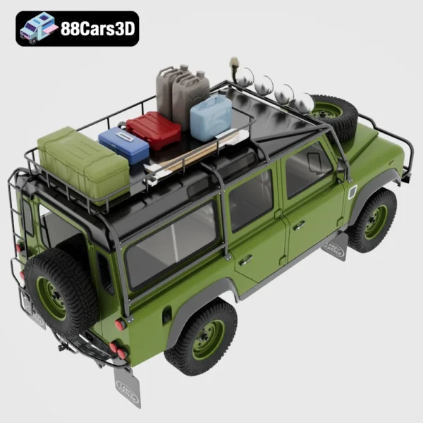Land Rover Expedition 2012 3D Model  Off Road Adventure SUV