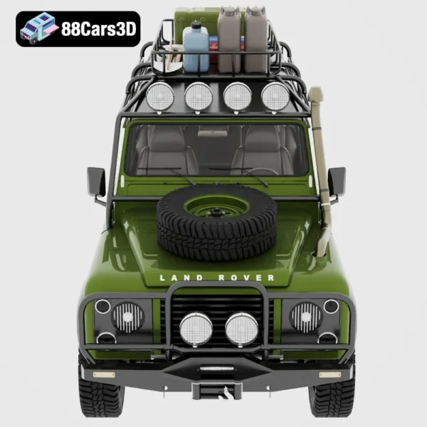 Land Rover Expedition 2012 3D Model  Off Road Adventure SUV
