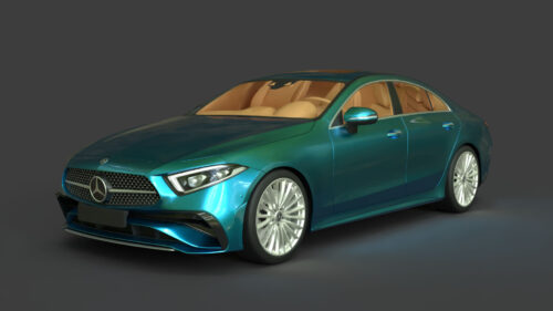 Mercedes-Benz-CLS-3D-Model