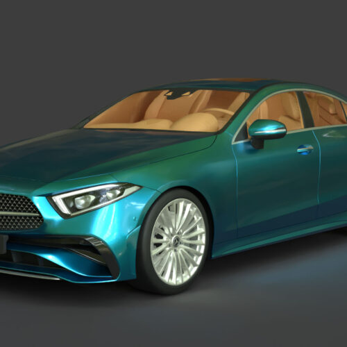 Mercedes-Benz-CLS-3D-Model