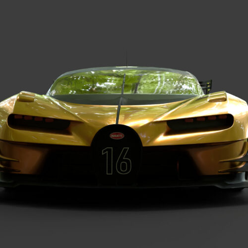 Bugatti Vision Gran Turismo Concept 3D Model