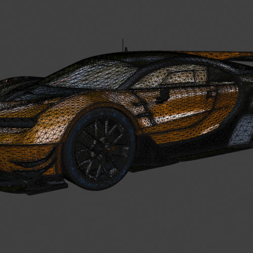 Bugatti Vision Gran Turismo Concept 3D Model