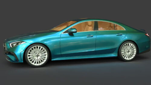 Mercedes-Benz-CLS-3D-Model