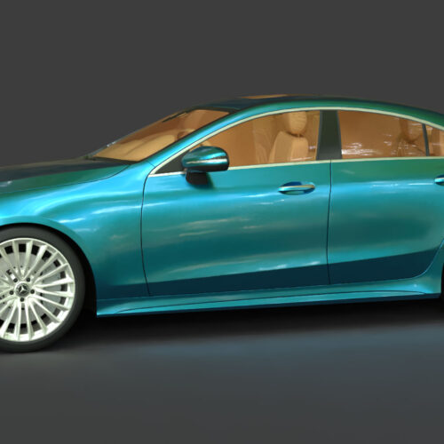 Mercedes-Benz-CLS-3D-Model