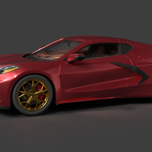 88Chevrolet-Corvette-Stingray-with-HQ-interior-and-Engine-3D-Model