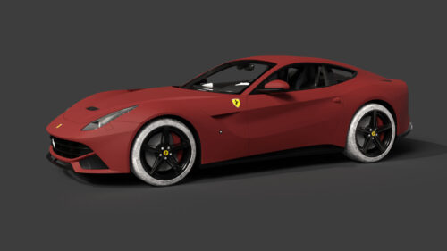 2Ferrari 2017 HD Models Cars 3D Model Ferrari_F12_Berlinetta Models Cars 3D Model