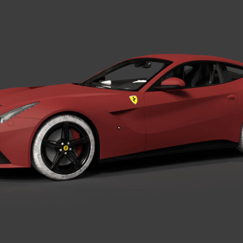 Ferrari_F12_Berlinetta Models Cars 3D Model