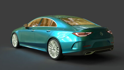 Mercedes-Benz-CLS-3D-Model