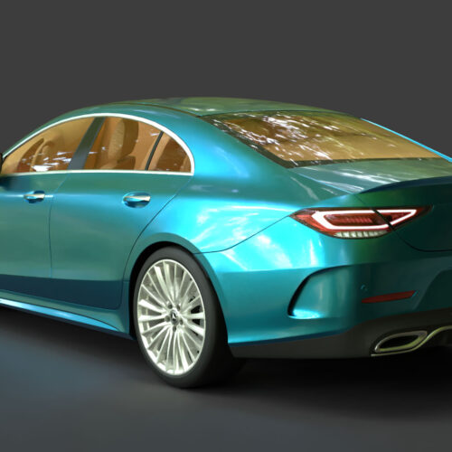 Mercedes-Benz-CLS-3D-Model