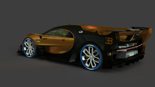 5 Bugatti Vision Gran Turismo Concept 3d Model Bugatti Vision Gran Turismo Concept 3D Model