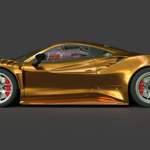 5Ferrari 488 GT3 Evo 3D Model 4Ferrari 488 GT3 Evo 3D Model