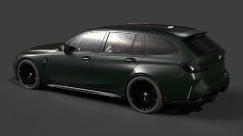 8bmw-m3-competition-tourning-g81 3d model