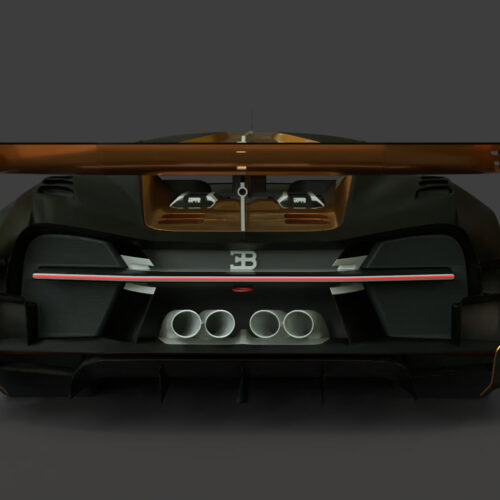 Bugatti Vision Gran Turismo Concept 3D Model