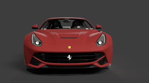 6Ferrari 2017 HD Models Cars 3D Model Ferrari_F12_Berlinetta Models Cars 3D Model
