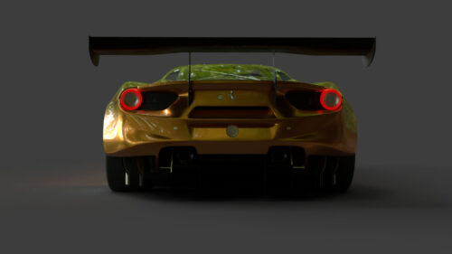 6Ferrari 488 GT3 Evo 3D Model 4Ferrari 488 GT3 Evo 3D Model
