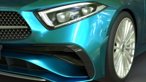 Mercedes-Benz-CLS-3D-Model