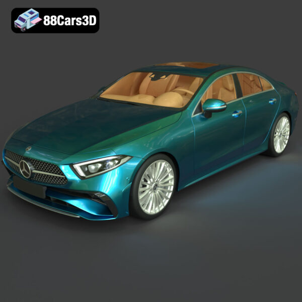 Mercedes-Benz-CLS-3D-Model