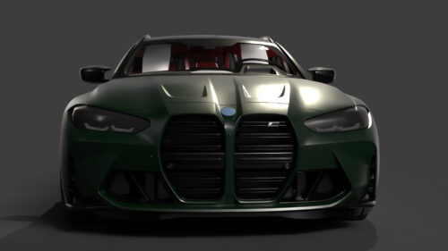 8bmw-m3-competition-tourning-g81 3d model