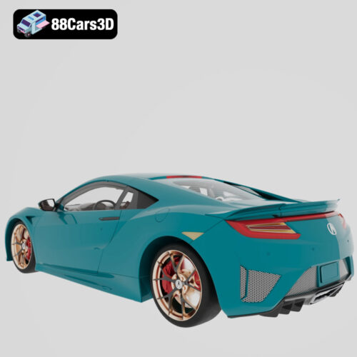 ACURA-003 Acura NSX 3D Model