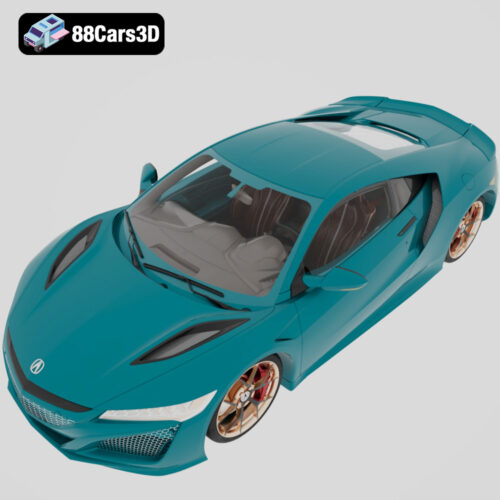 ACURA-004 Acura NSX 3D Model