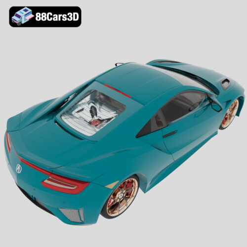 ACURA-005 Acura NSX 3D Model