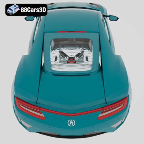 ACURA-006 Acura NSX 3D Model